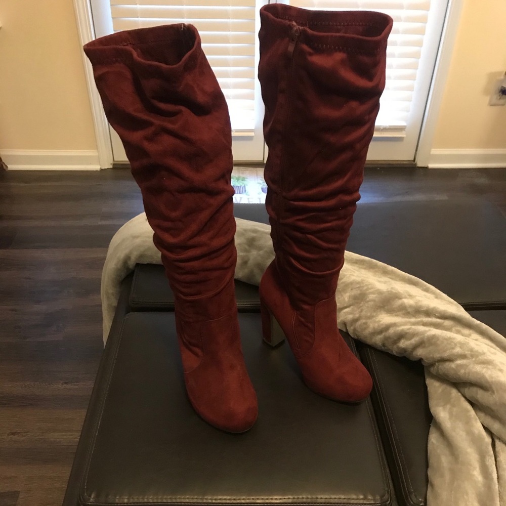 High heel boots